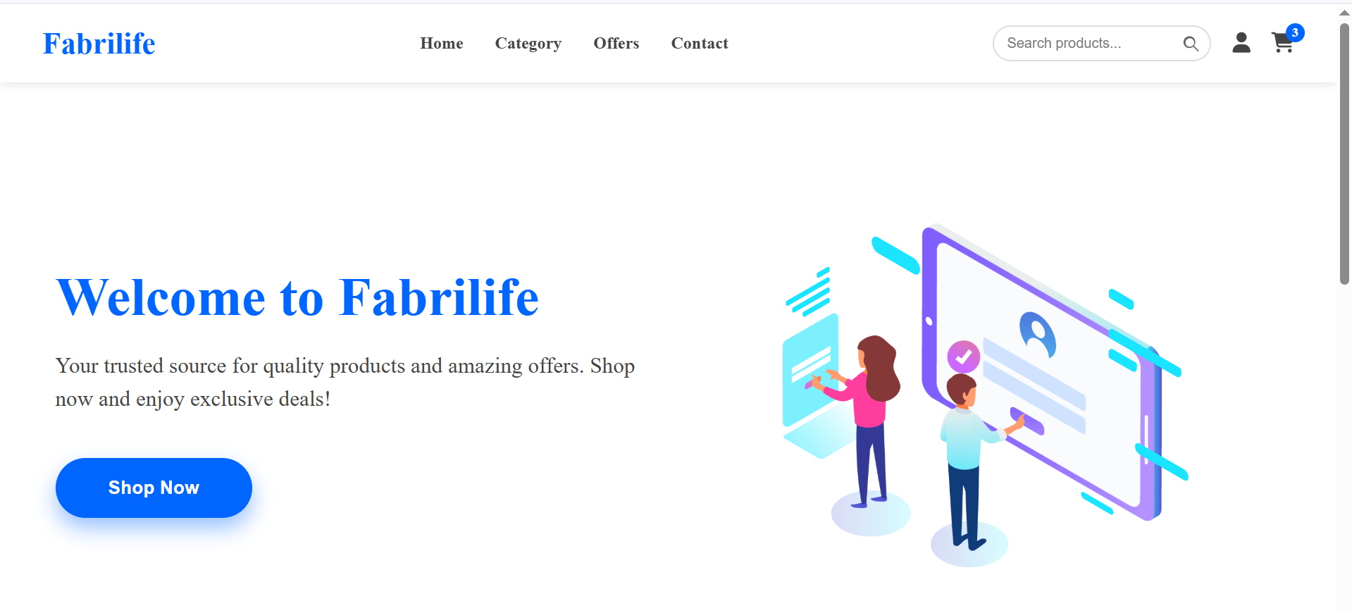 E-commerce Website Project